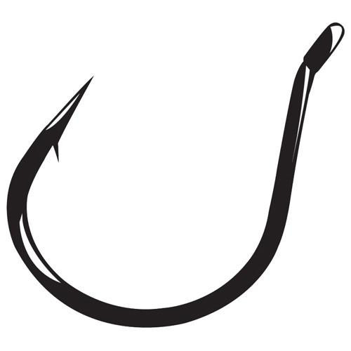 Gamakatsu Finesse Wide Gap Hook Size 1, NS Black, Per 6