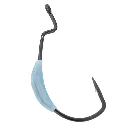 Gamakatsu Extra Wide Gap (EWG) Monster, Weighted Hook Size 7/0, 3/8 oz, NS Black, Per 3