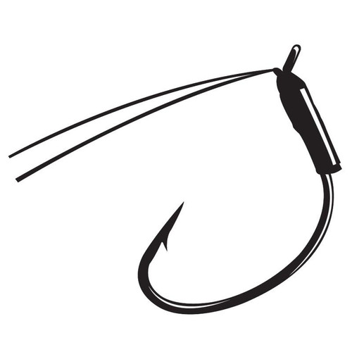 Gamakatsu Wicked Wacky Hook Size 5/0, NS Black, Per 3