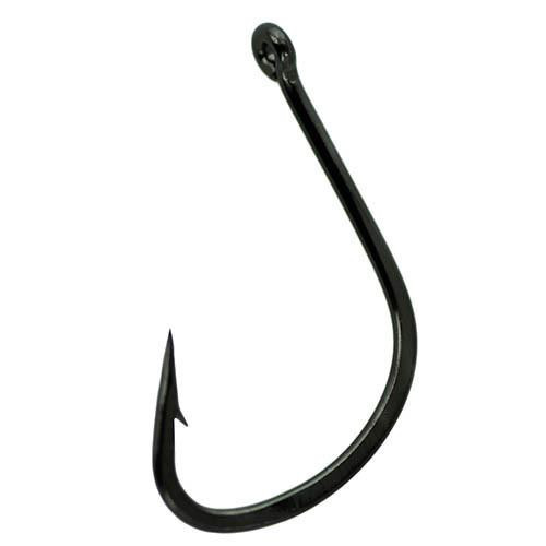 Gamakatsu Micro Wide Gap Hook Size 8, NS Black, Per 10