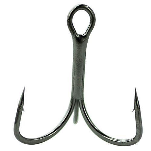 Gamakatsu Treble Hook, Extra Wide Gap Size 4, NS Black, Per 11