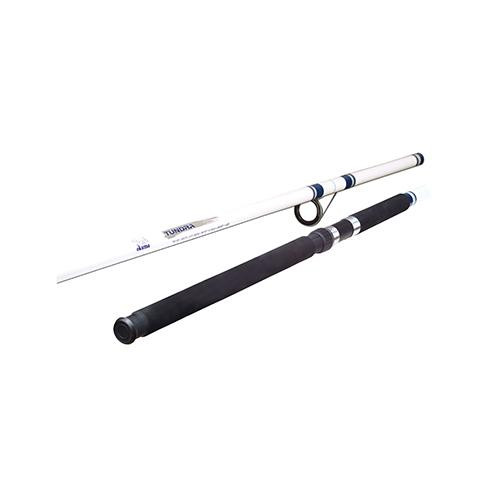 Okuma Tundra Saltwater Spinning Rod 10 Length, 2pc, 10-25 lb Line Rate, 3/4-2.5 oz Lure Rate, Medium/Heavy Power