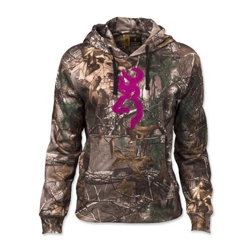 Browning Wasatch Performance II Hoodie for Her Realtree Xtra, Medium