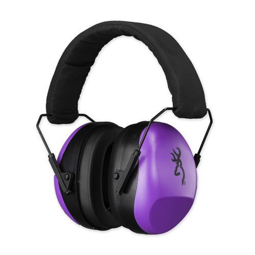 Browning Hearing Protector, Buckmark II For Her, Purple