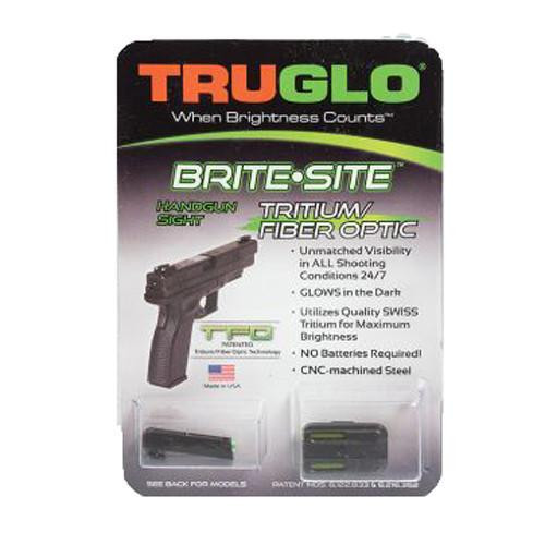 Truglo TFO Brite-Site Series Ruger LC Set, Yellow Riser