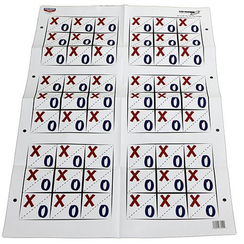 Birchwood Casey Eze-Scorer 23"x35" Tic-Tac-Toe (Per 5)