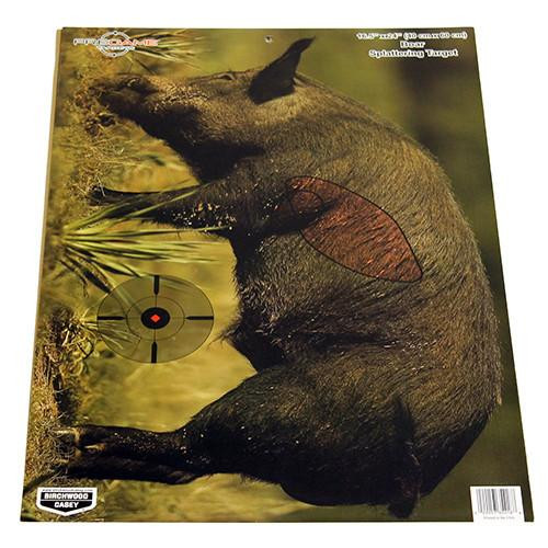 Birchwood Casey Pregame Targets Boar, 16.5" x 24" (Per 3)