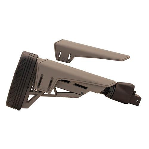 Advanced Technology Intl Saiga TactLite Elite Six Position Adjustable Stock with Scorpion Recoil Pad, Destroyer Gray