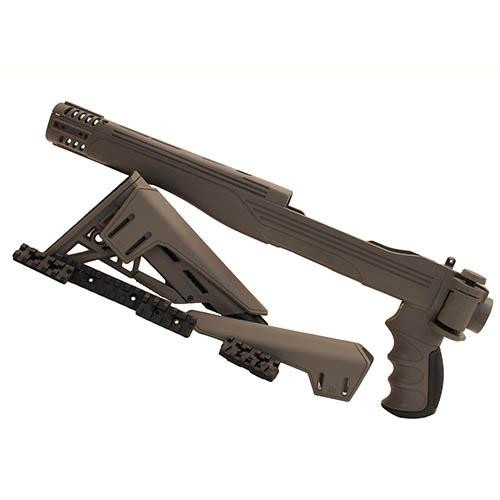 Advanced Technology Intl Ruger 10/22 TactLite Adjustable Side Folding Stock with SRS/CR, Destroyer Gray