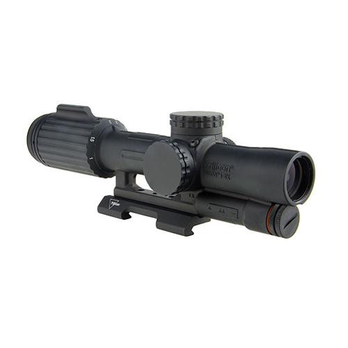 Trijicon VCOG 1-6x24mm Red Segmented Riflescope Circle/Crosshair .300 Blackout Ballistic Reticle with Quick Release Mount, Black