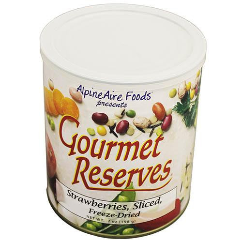 Alpine Aire Foods Strawberries, Sliced, Freeze Dried No. 10 Can
