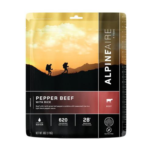 Alpine Aire Foods Pepper Beef w/Rice
