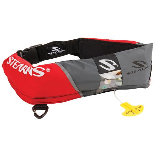 Stearns Manual Inflatable Belt Pack Red/Gray