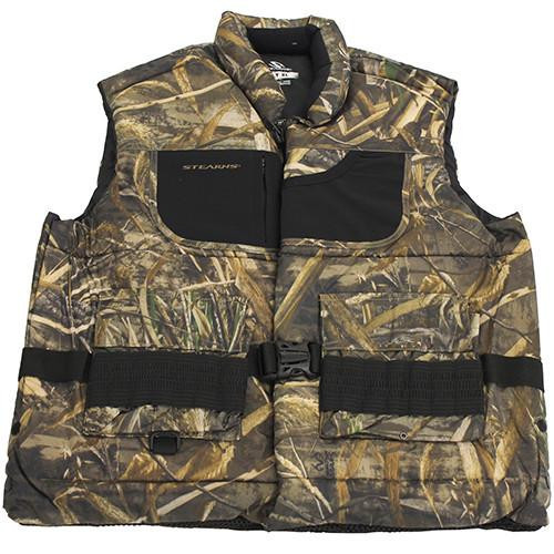 Stearns Hunting Vest Adult, Camo X-Large