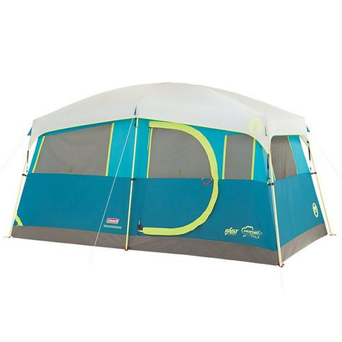 Coleman Tenaya Lake Fast Pitch 8 Person Cabin with Beverage Bin