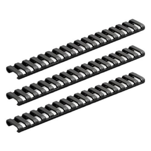 Ergo 25 Slot Ladder Low Pro Rail Covers (3 Pack) Black
