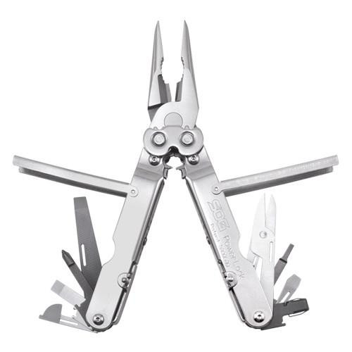 SOG Knives Multitool Powerlock Traveler, Satin, Nylon Sheath