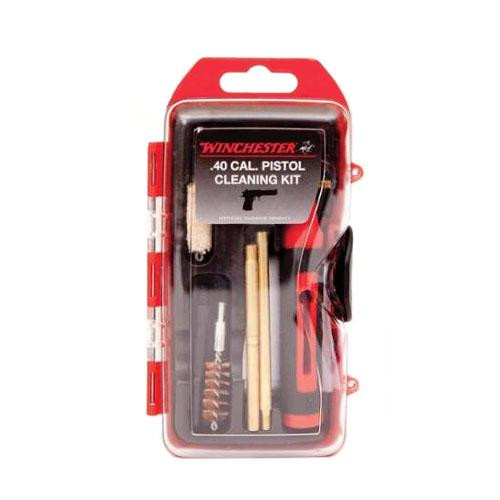 Winchester Cleaning Kits Winchester 14 Piece .40/10mm Pistol Cleaning Kit & 6 Piece Driver Bit Set