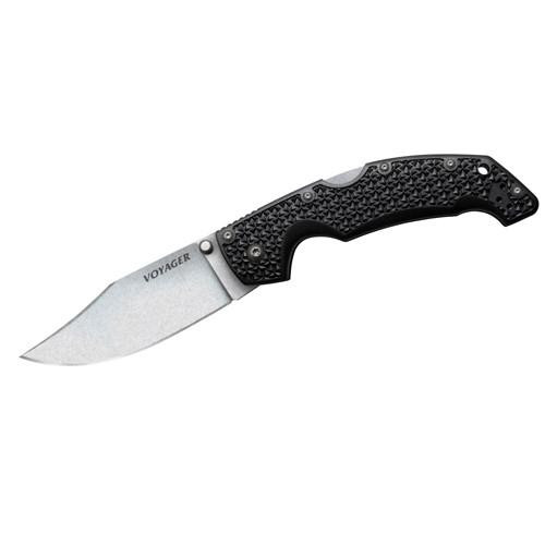Cold Steel Voyager Knife Clip Point 4" Plain Edge, BD1 Steel