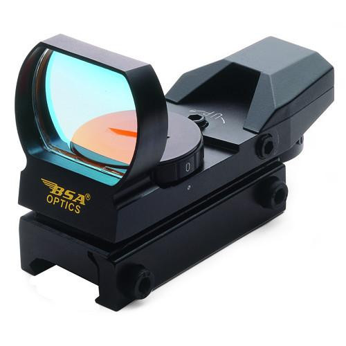 BSA Panoramic Sight Red, Multi-Reticle, Gift Box