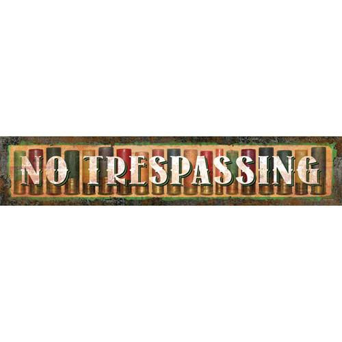 Rivers Edge Products Heavy Metal Sign No Trespassing