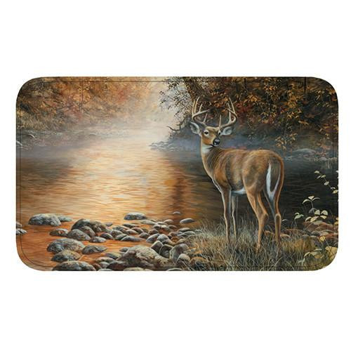 Rivers Edge Products Memory Foam Mat Deer Scene