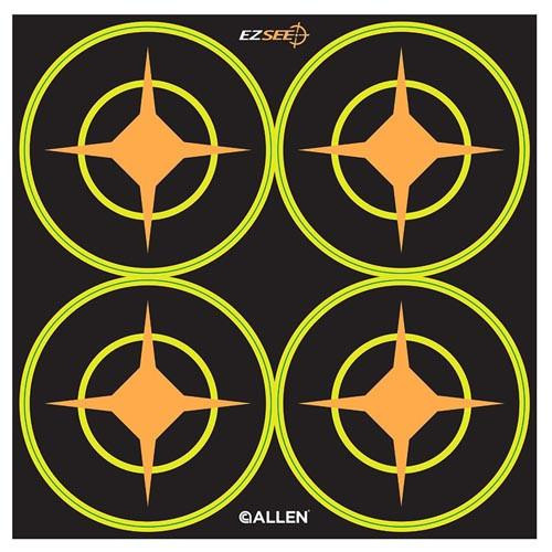 Allen Cases EZ See Adhesive Aiming Dots (4 per Sheet)