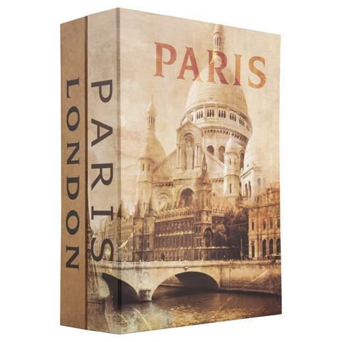 Barska Optics Paris & London Dual Book Lock Box w/Key