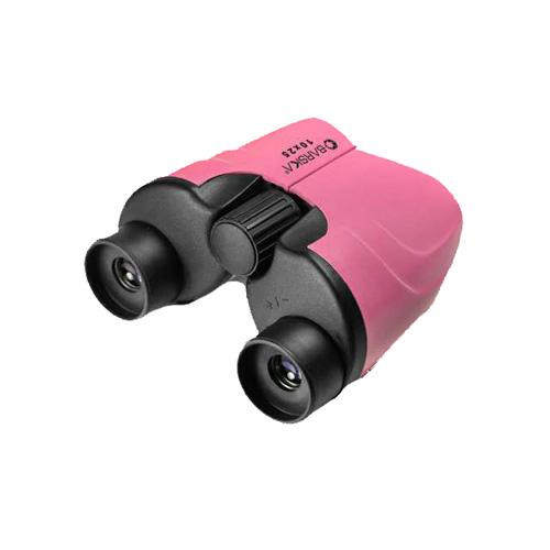 Barska Optics Colorado Waterproof Compact Binoculars 10x25mm, Porro Prism, Blue Lens, Pink, Clam Packahe