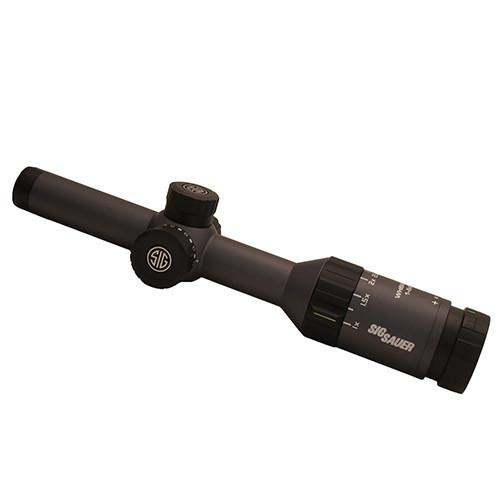 Sig Sauer Whiskey5 SFP Hunting Riflescope 1-5x20mm, Hellfire CirclePlex Reticle, Gray/Black