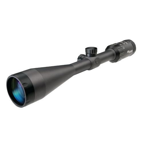 Sig Sauer Whiskey3 SFP Hunting Riflescope 4-12x50mm, Standard Quadplex Reticle, 0.25 MOA Adjustment, Black