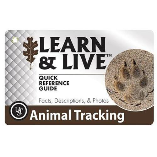 Ultimate Survival Technologies Learn and Live Cards Animal Tracks