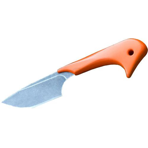 Outdoor Edge Cutlery Corp Le Duck 2-1/2" Blackstone Oxide Blade, Orange TPR Handle, Clam Pacxkage