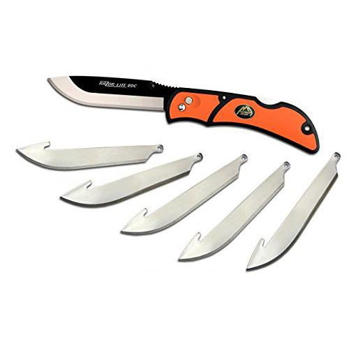 Outdoor Edge Cutlery Corp Razor-Lite EDC Orange, Clam Package