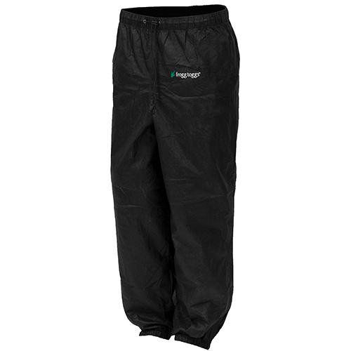 Frogg Toggs Pro Action Pant Black, Large