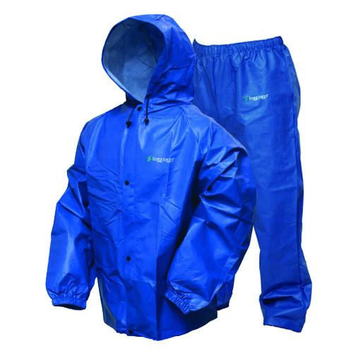 Frogg Toggs Pro-Lite Rain Suit Royal Blue Small/Medium