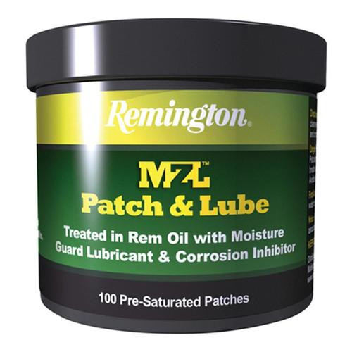 Remington Accessories MZL Patches Patch and Lube, Per 100