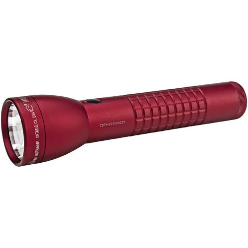 Maglite 2 Cell D LED, Blister Pack, Crimson Red