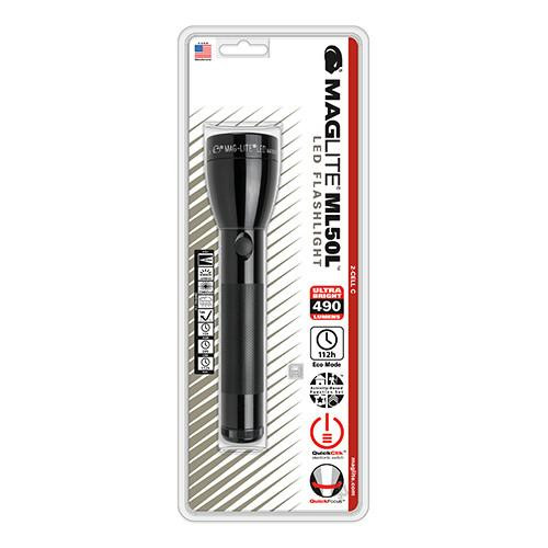 Maglite 2 Cell C LED, Blister Pack, Black