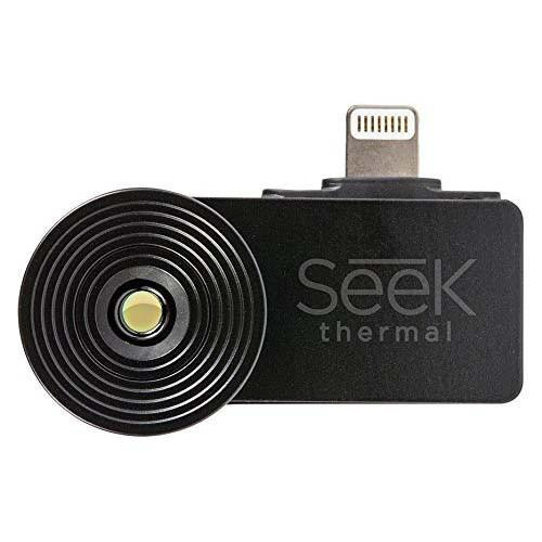 Seek Thermal Thermal Imaging Camera Lightning Connector For iOS Devices, Black