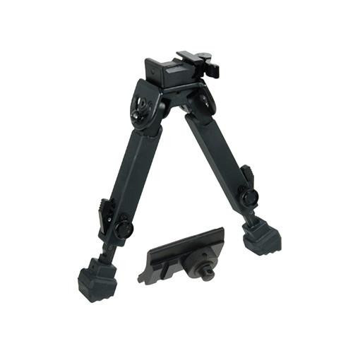 Leapers Inc. Rubber Feet Bipod Full Metal, QD, Height 6"-8.5"