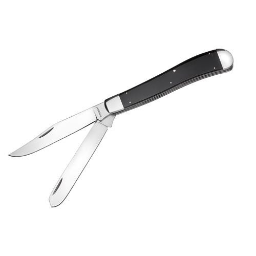Boker Knives Magnum Folding Knife Majestic, 6.40 Blade, Black Synthetic Handle