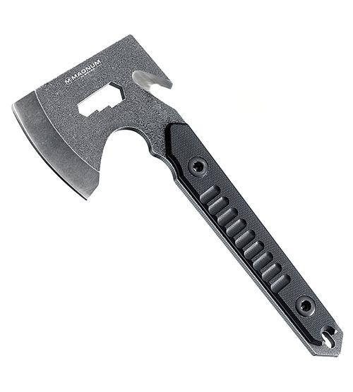 Boker Knives Axe  Magnum Pocket, 8.30 Overall, Gray G10 Handle