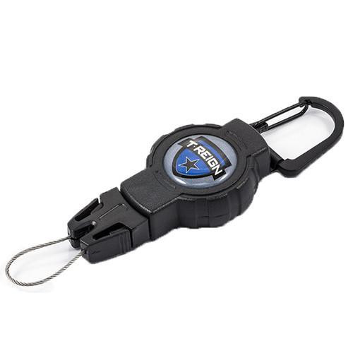 T-REIGN Outdoor Products Retractable Gear Tether Fishing Small, 4-24"