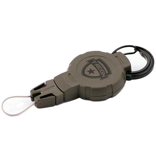 T-REIGN Outdoor Products Retractable Gear Tether Hunting Medium, 6-36"