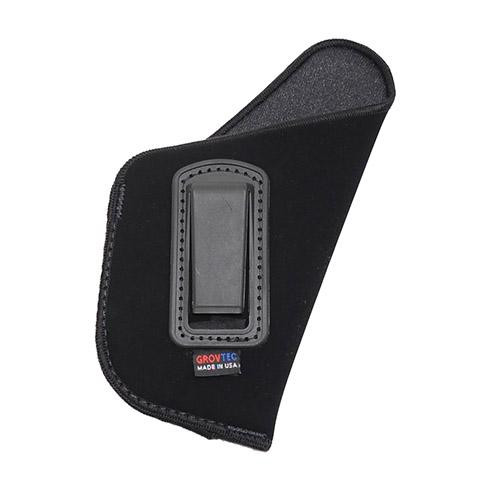 GrovTec US Inside The Pant Holster Size 36, 2" Barrel Small Frame 5-shot Revolvers Hammer Spur, Left Hand, Black