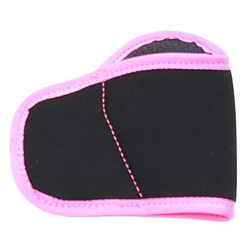 GrovTec US Multi-Fit Holster Size 99, Most Medium/LargeFrame Semi Auto Pistol, Left Hand, Black/Pink