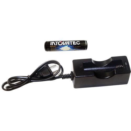 Intova 18650 Li-ion Battery Charger w/Battery for AVL
