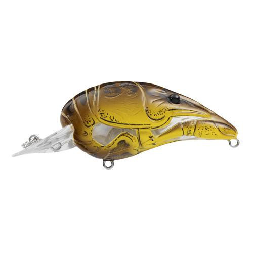LiveTarget Lures Crawfish Classic Crankbait 2 1/8", Number 6 Hook Size, 3'-5' Depth, Brown/Yellow