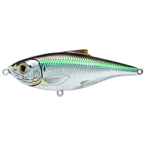 LiveTarget Lures Scaled Sardine Twitchbait 3", Number 6 Hook Size, 0'-1' Depth, Natural/Metallic